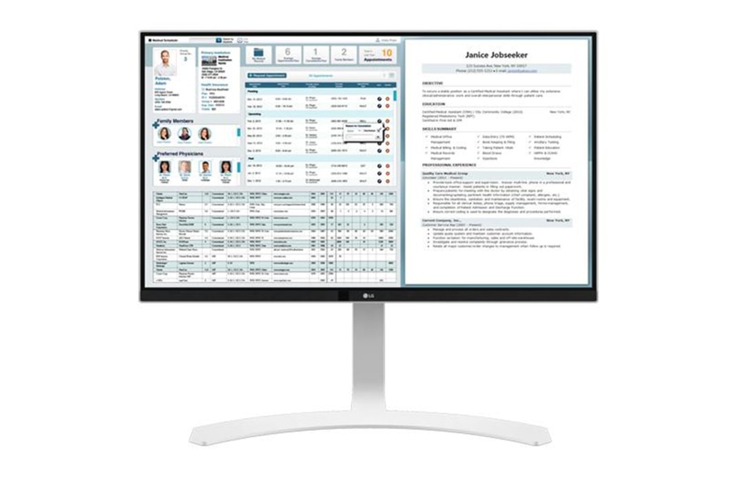 LG 27'' UHD 8MP Clinical Review Monitor, 27HJ712C-W, thumbnail 2