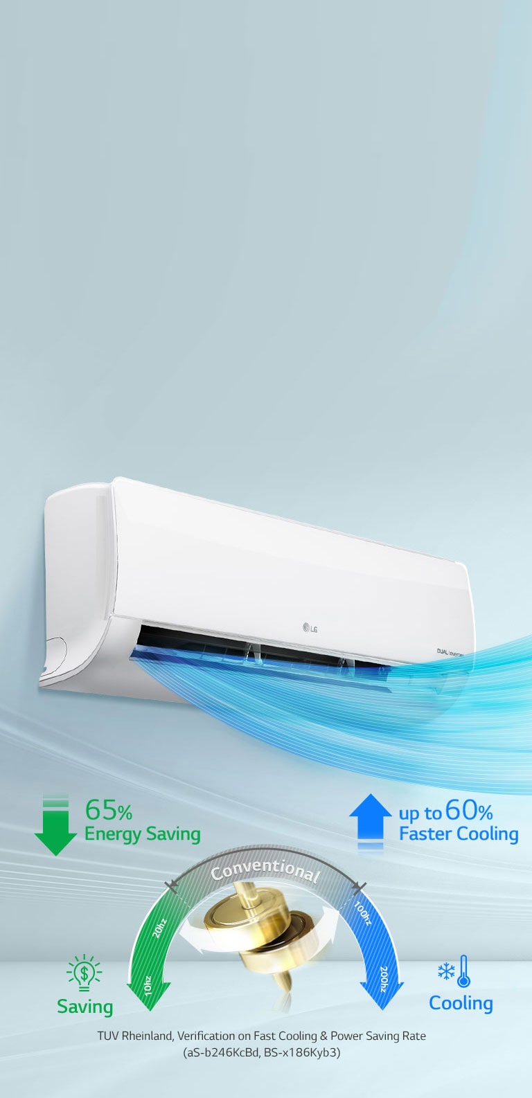 Fast Cooling & Energy Saving