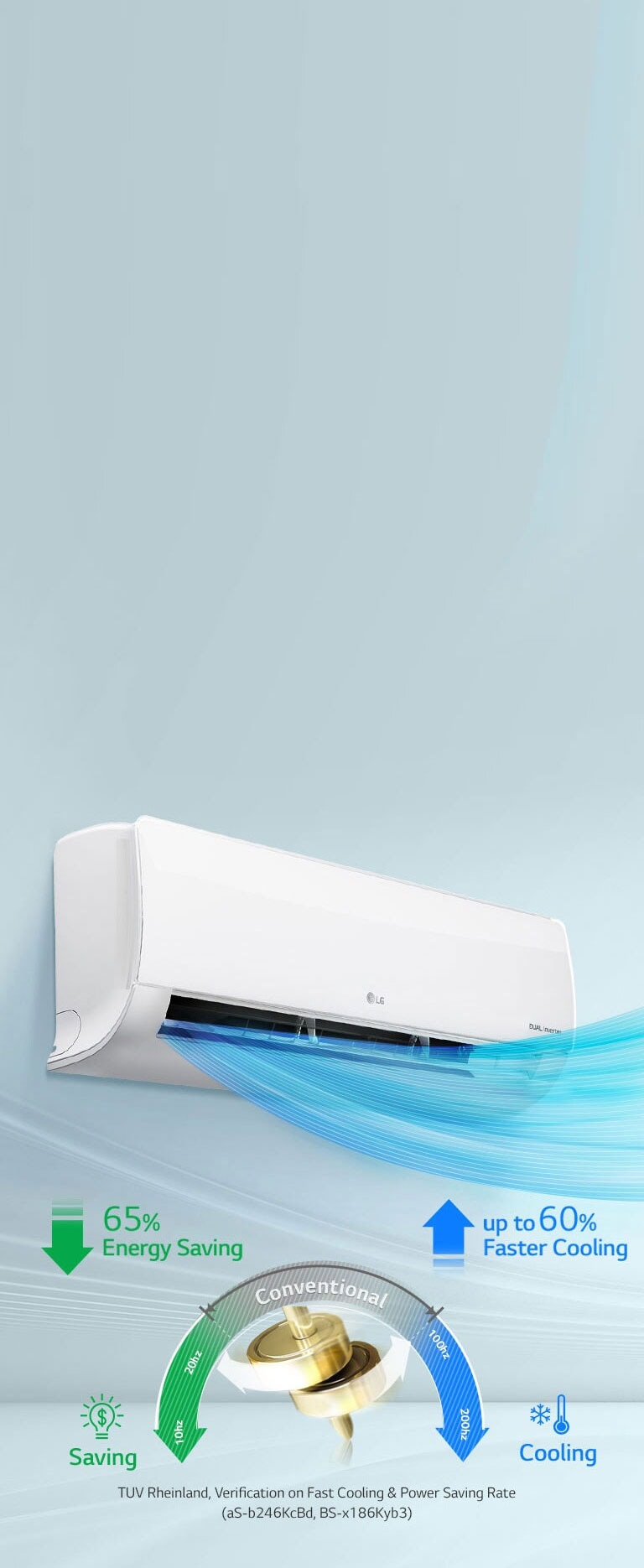 Fast Cooling & Energy Saving