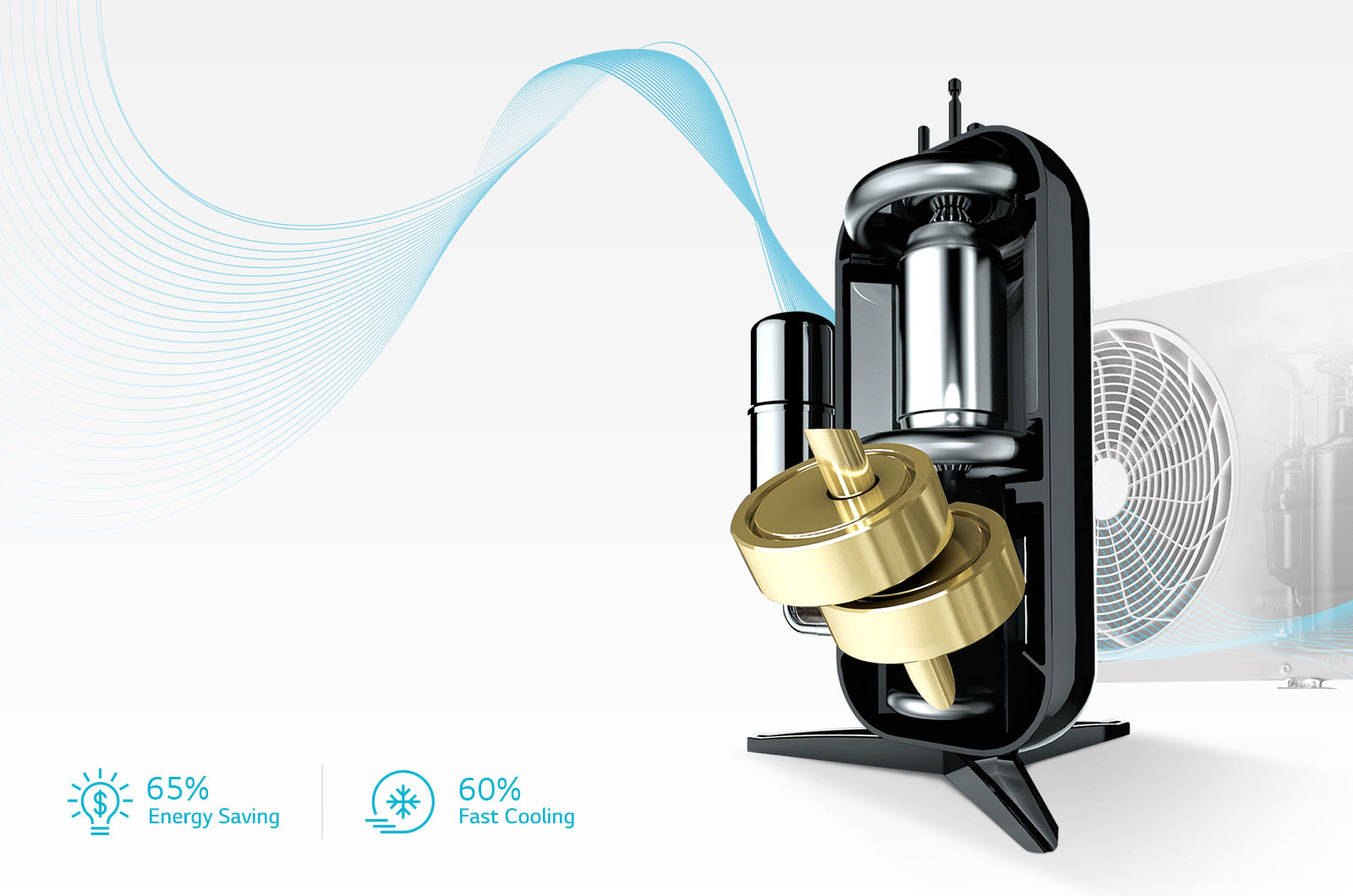 Dual Inverter Compressor™ With 10 Year Warranty1