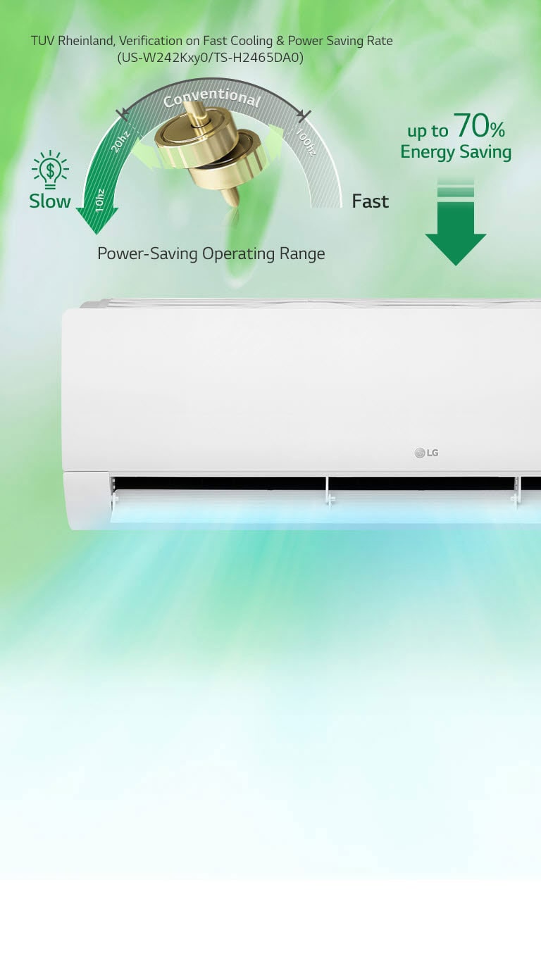 Lg jet cool best sale green