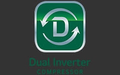  Dual Inverter Compressor™1