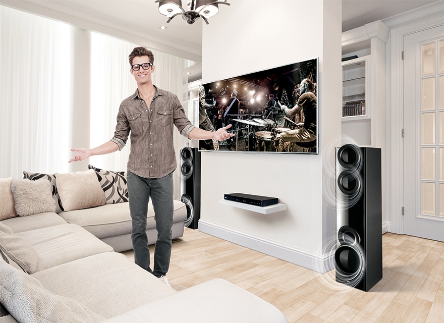 Quality Sound And Style With LG Home Theater
                