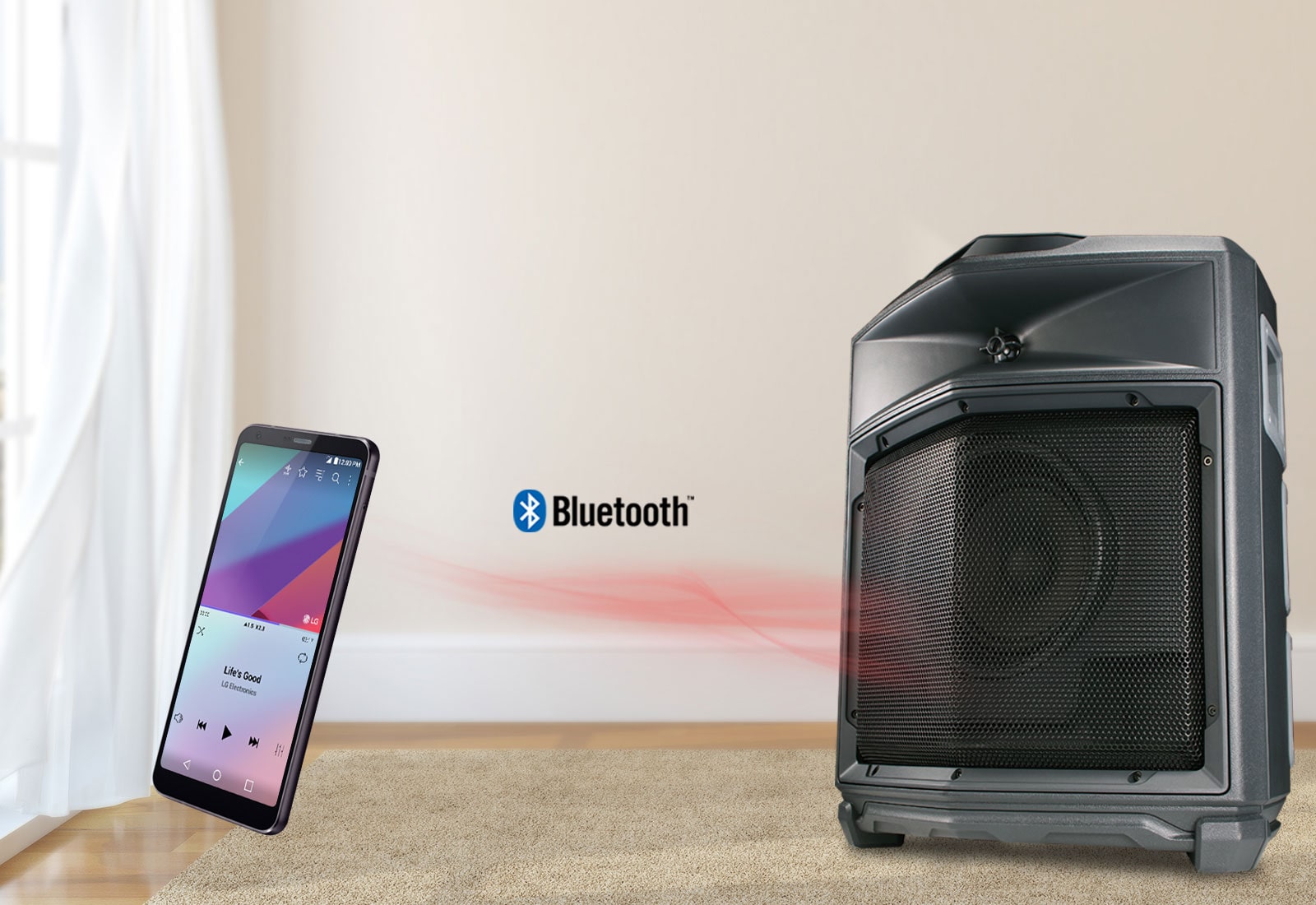 Lg fj3 hot sale speaker