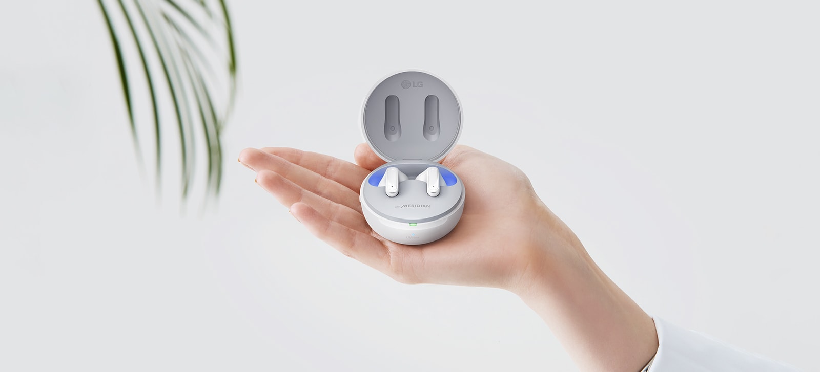 An image of TONE Free on the palm.