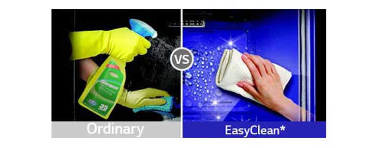 Simply clean your oven with water