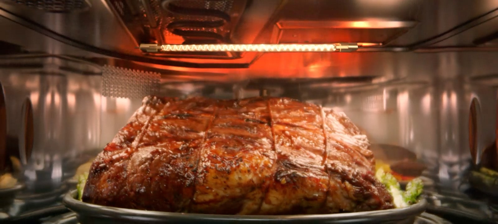 Charcoal lighting grill image showcasing intense heat and authentic charcoal grill like cooking performance.