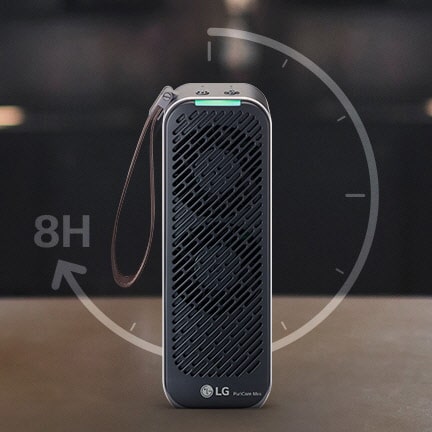 Battery for Up to 8 Hours1