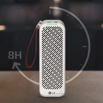 Battery for Up to 8 Hours1