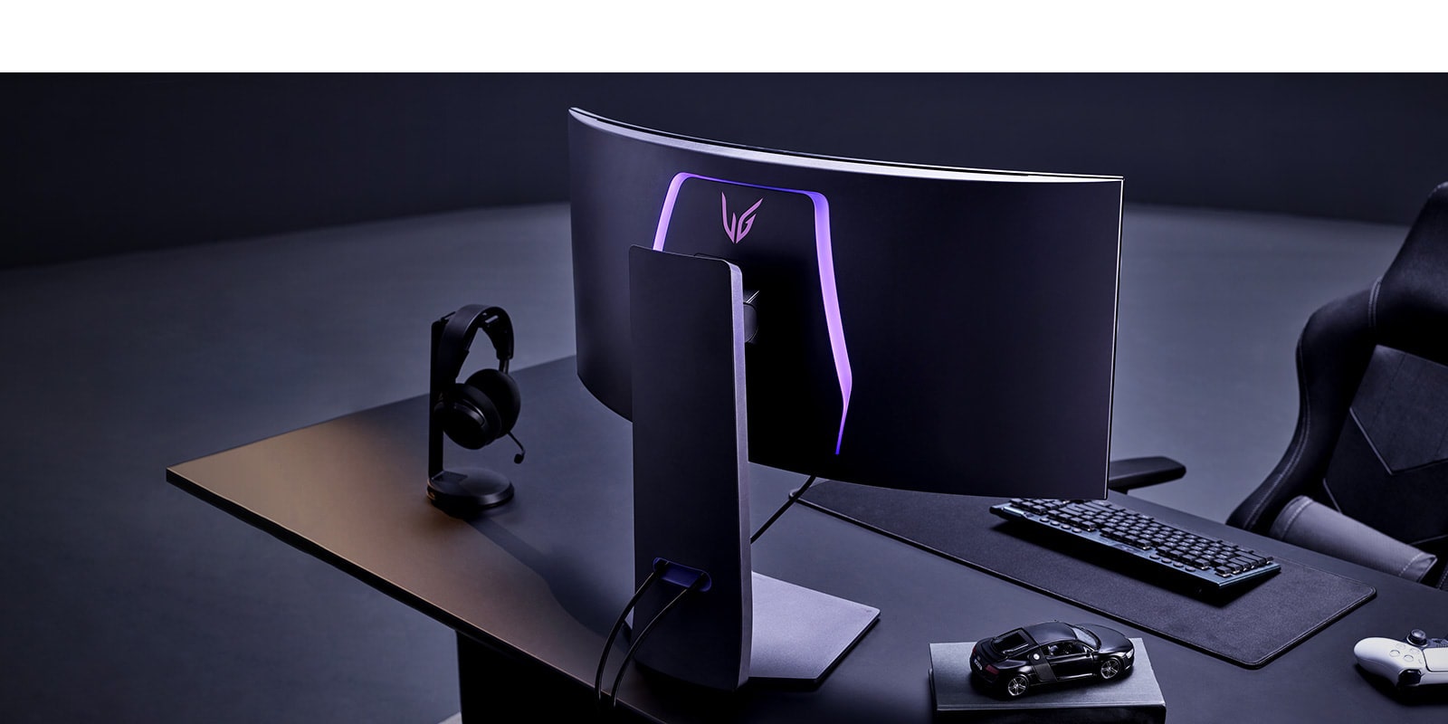 Product image of back light on.	