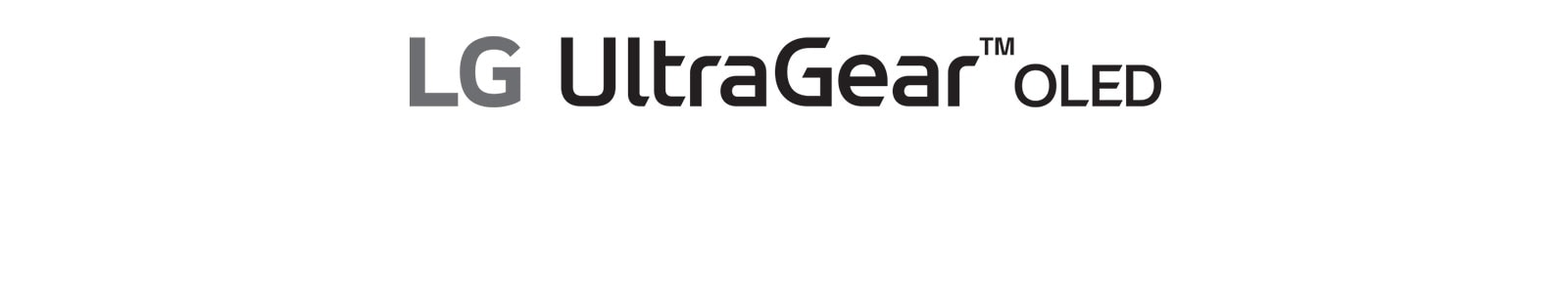 LG UltraGear OLED logo.	