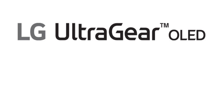LG UltraGear OLED logo.	