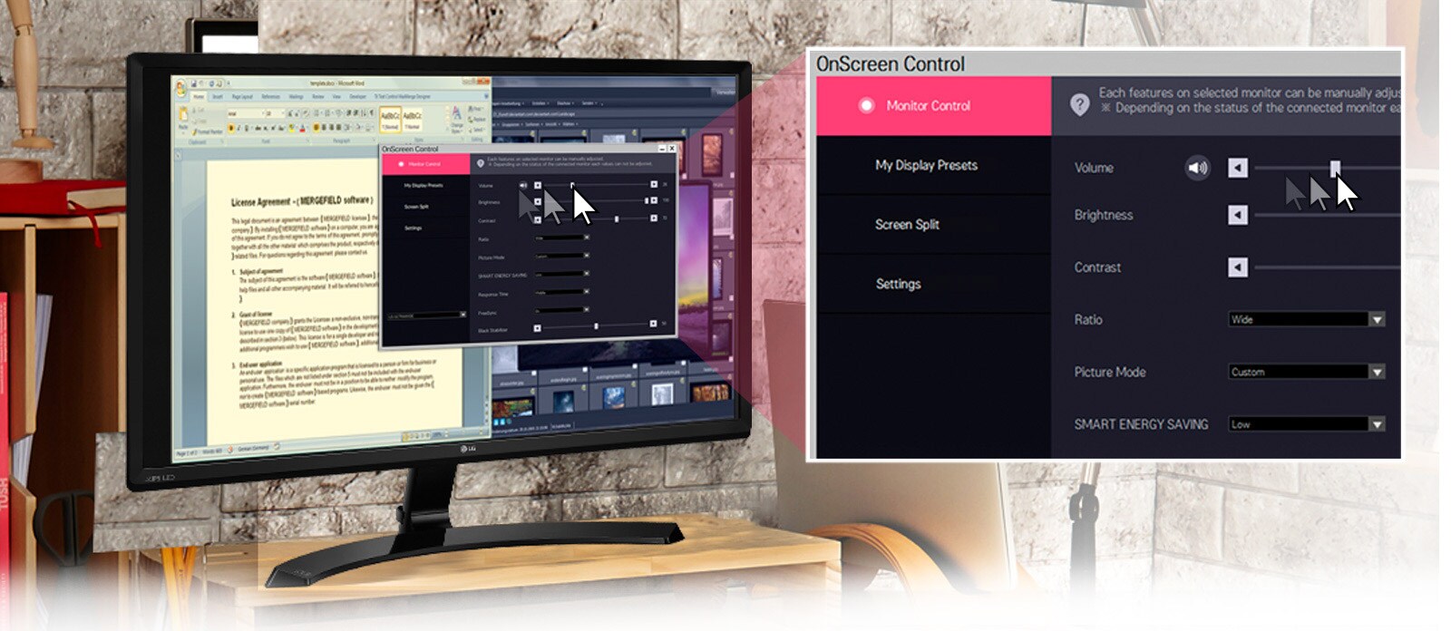 On-Screen Control<br>1