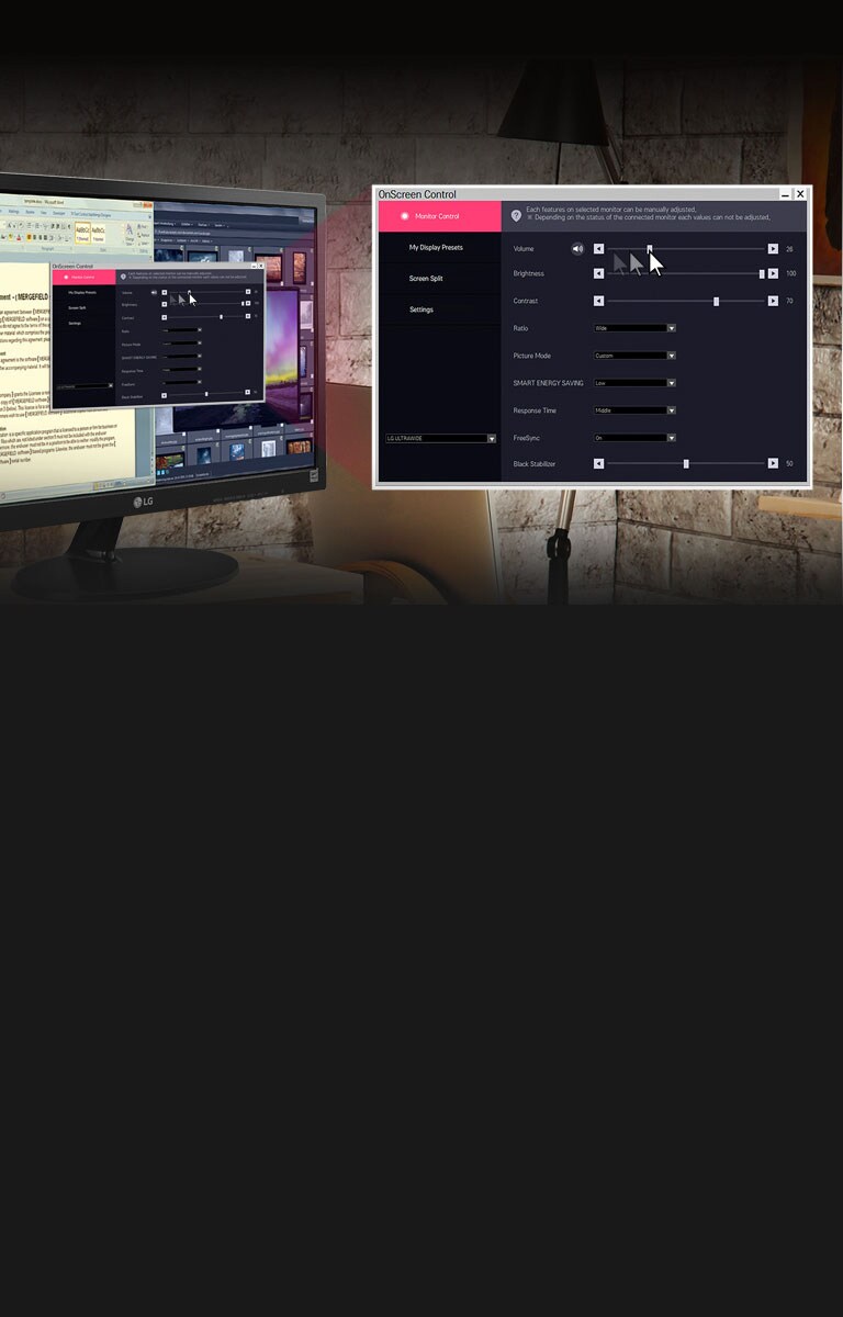 Preset Customized Options with just a Click