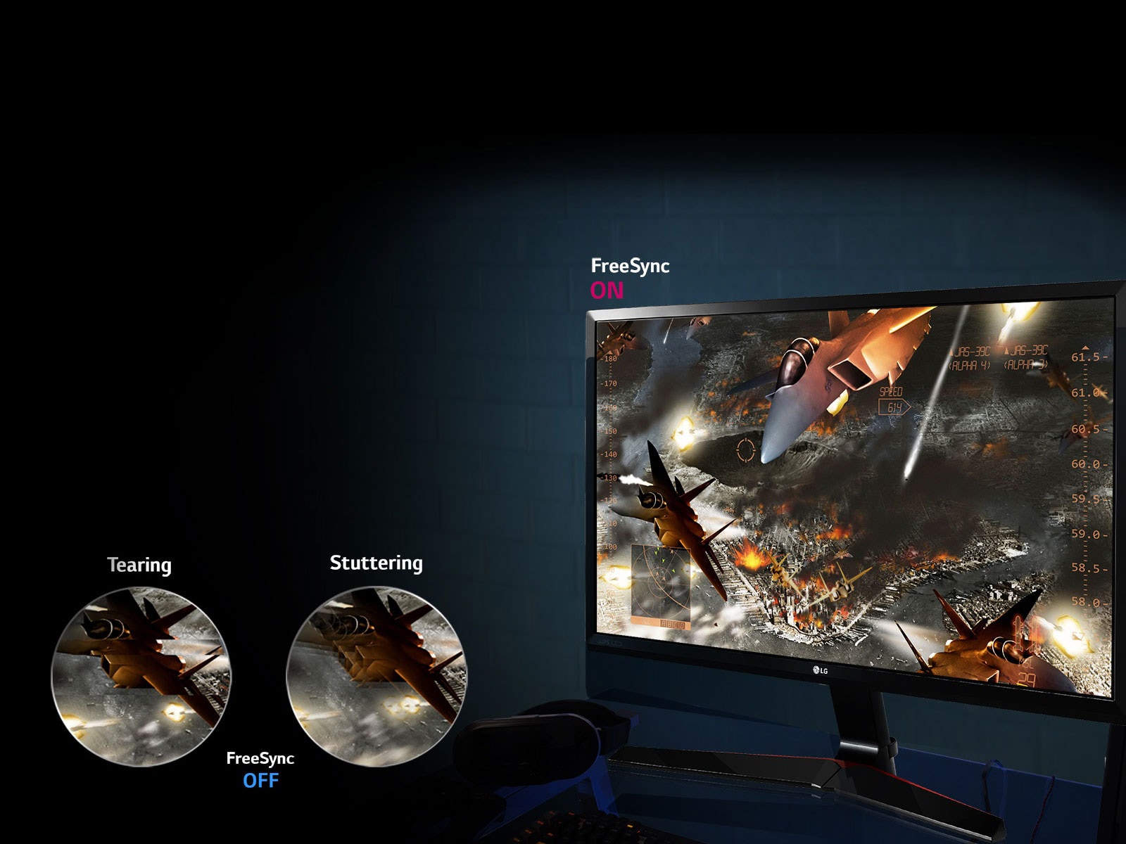 Fluid Gaming Motion: AMD FreeSync™ Technology 1