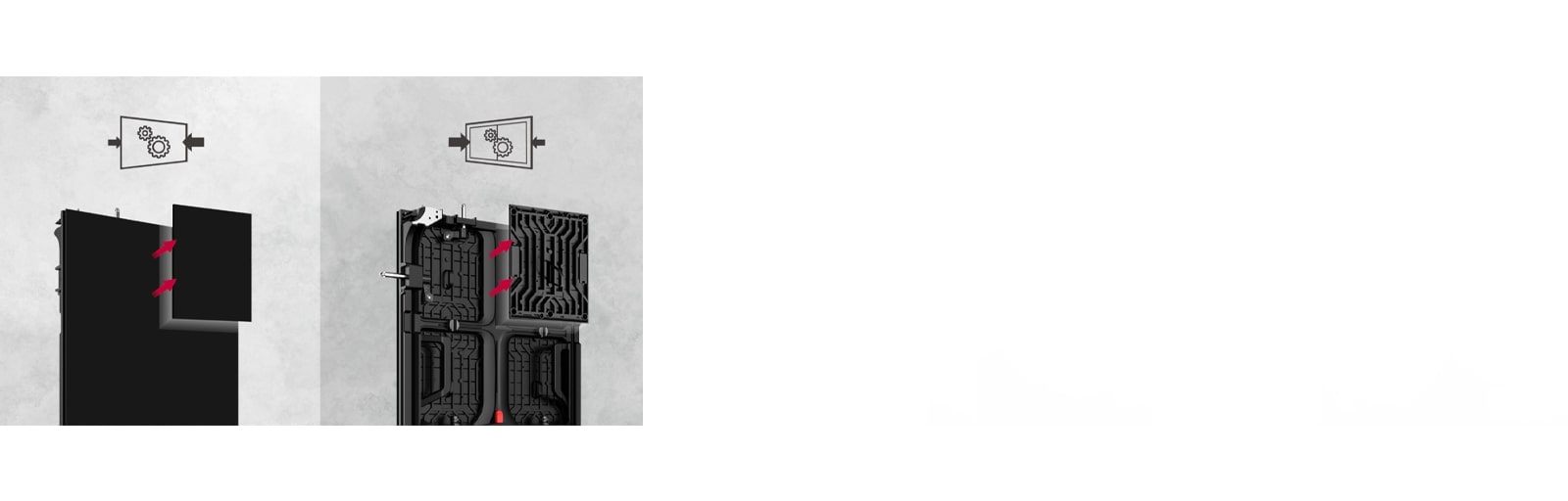 Capable of front or rear installation depending on the customers' needs.