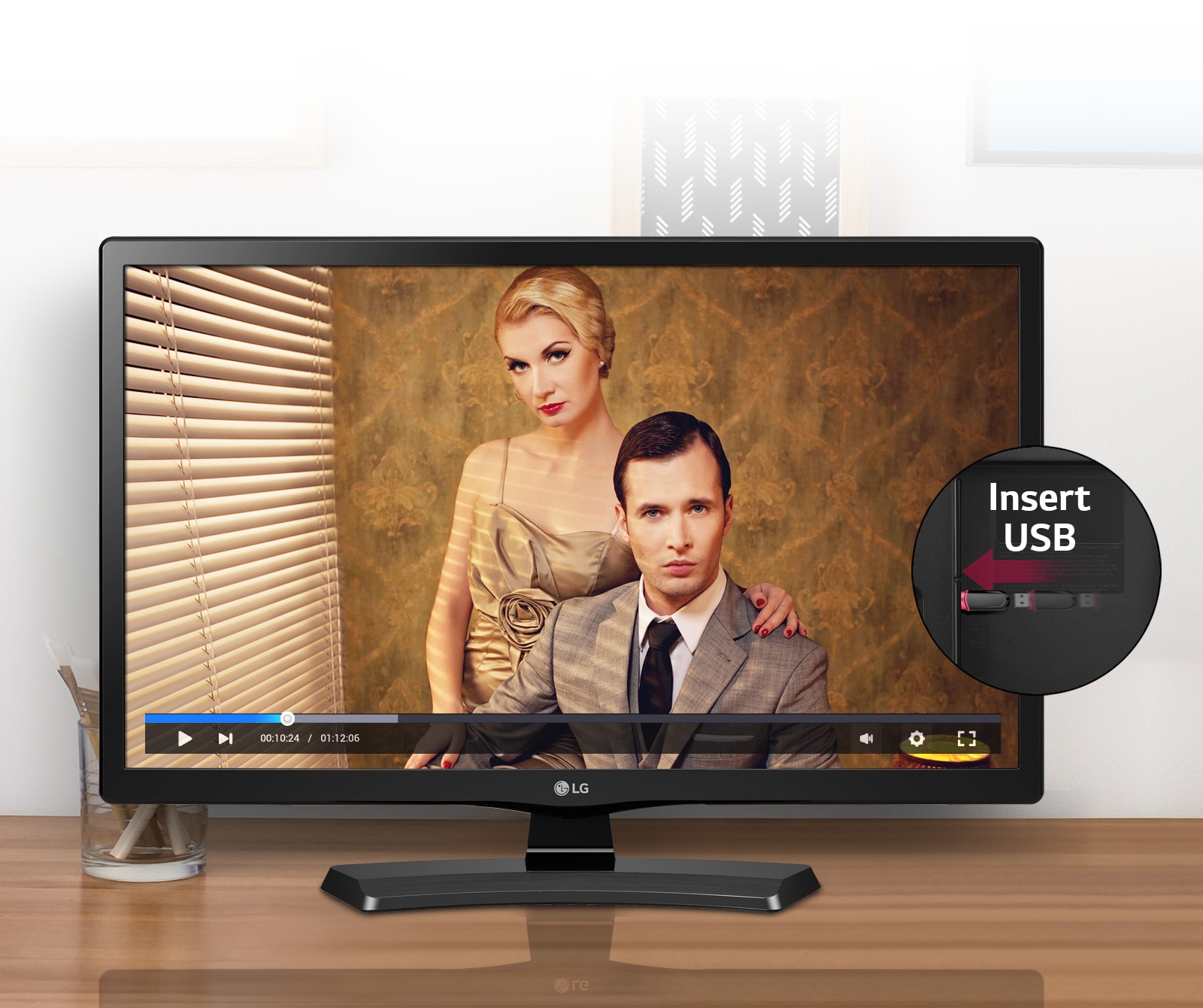 LG TV Monitor LG 20'' (19.5'' Diagonal)