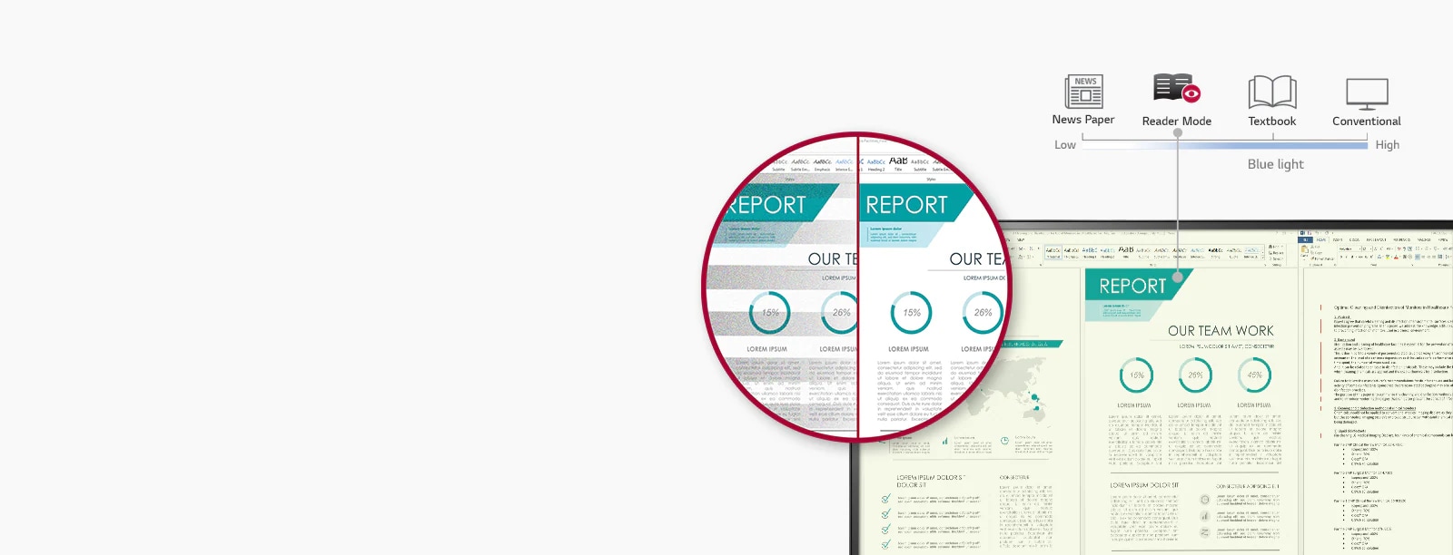 Comfortable Conditions for Reading