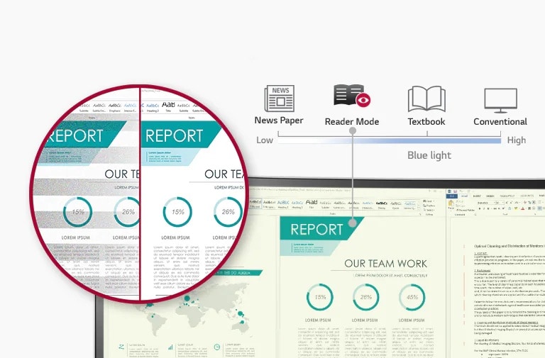 Comfortable Conditions for Reading