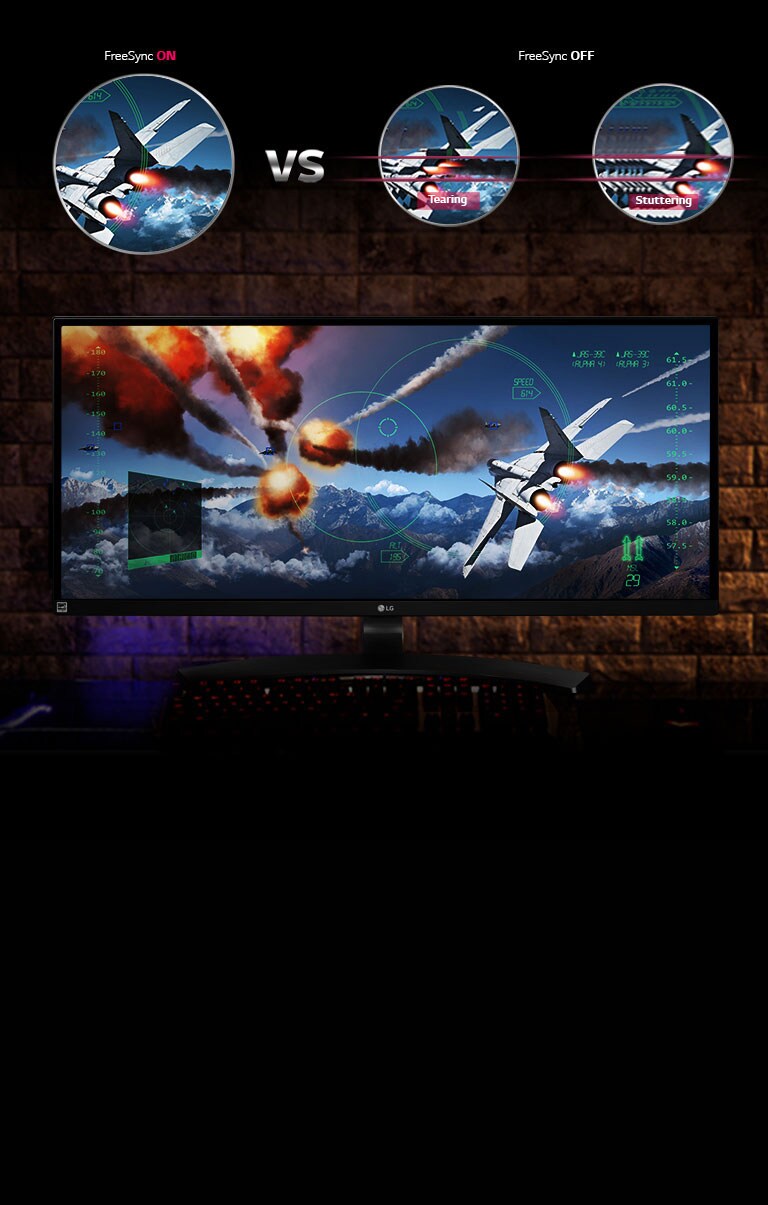 UltraWide™ FOV Meets FreeSync2