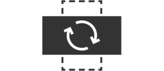 Bi-directional Pivot adjustable monitor