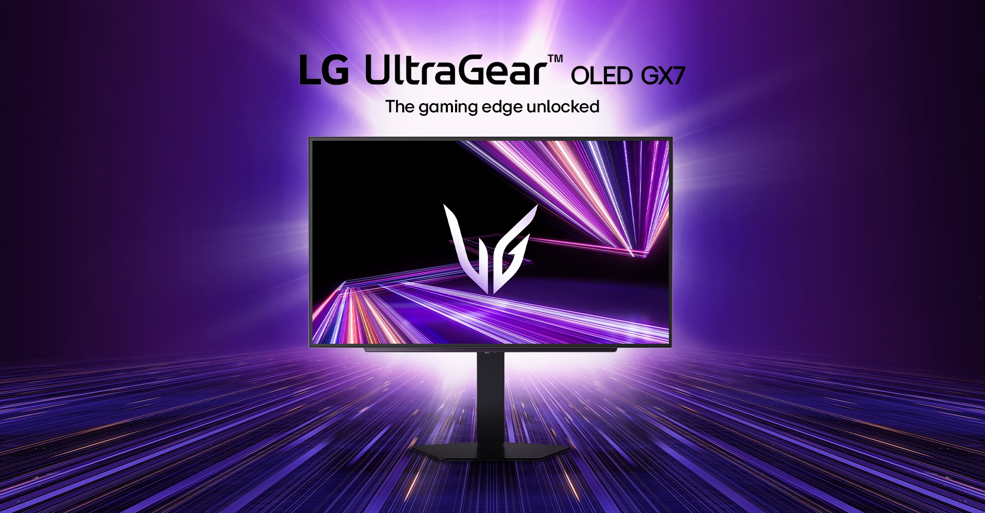 UltraGear™ OLED gaming monitor.	