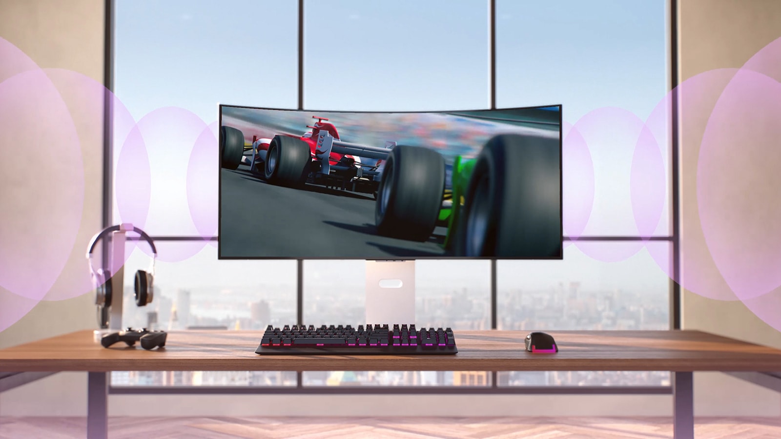 Experience rich and immersive sound with AI Sound.