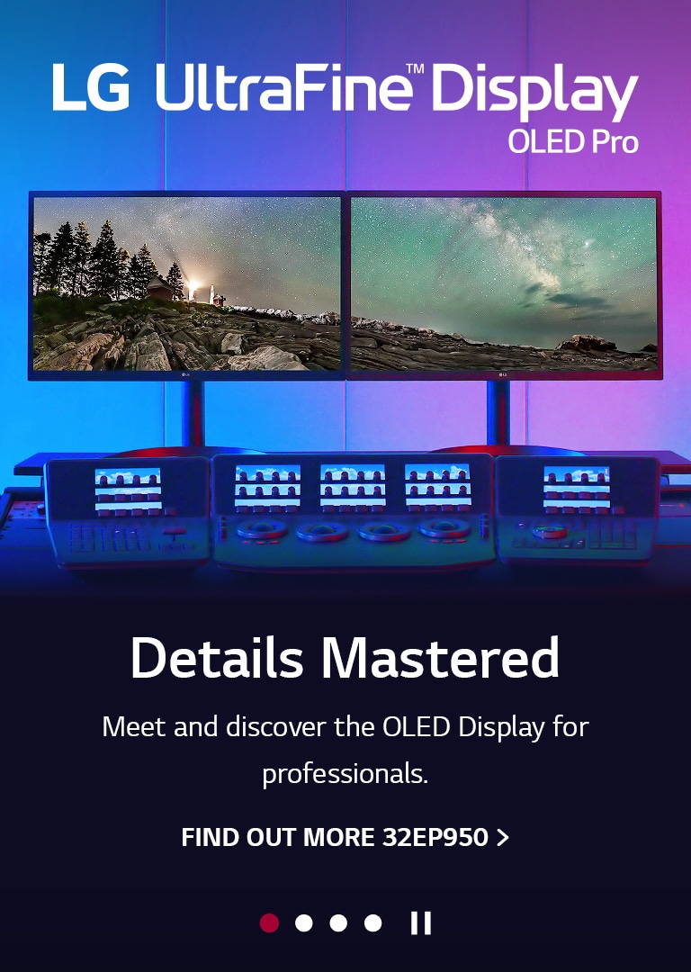LG 32inch UltraFine™ OLED Pro Monitor LG UAE Business