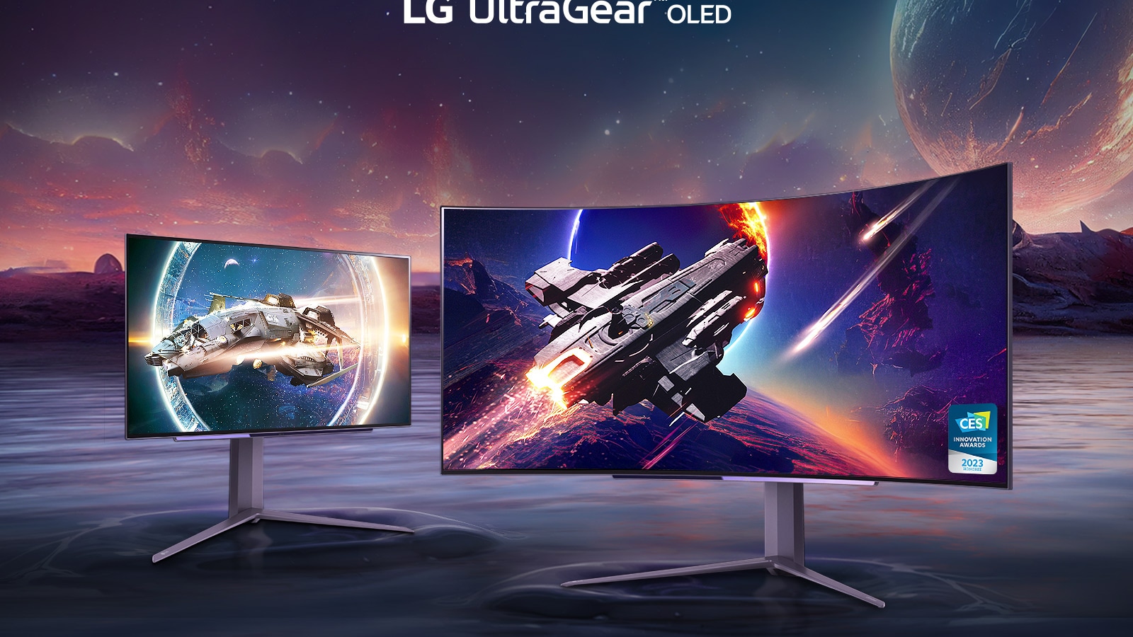 27GR95QE, 45GR95QE, World's 1st 240Hz OLED Gaming Monitors.