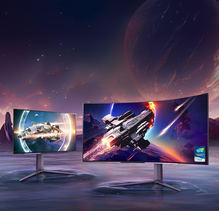 27GR95QE, 45GR95QE, World's 1st 240Hz OLED Gaming Monitors.