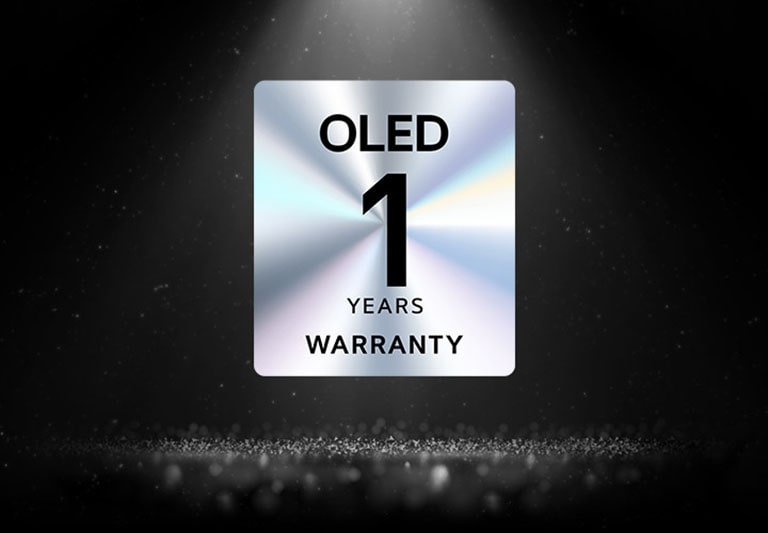 1-YEAR WARRANTY for UltraGear OLED gaming monitors	