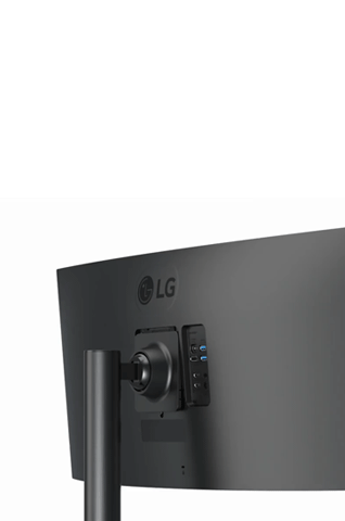 One Click Stand for an easy set-up of monitor without any other equipment.	