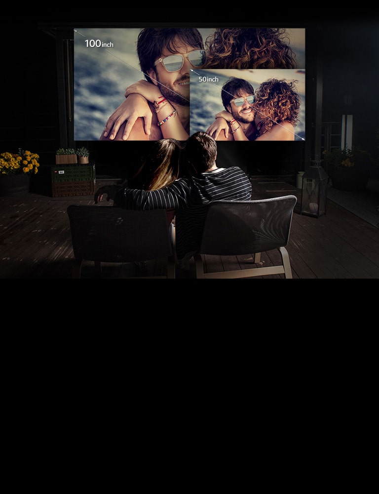 Enjoy cinematic 100inch  class size2