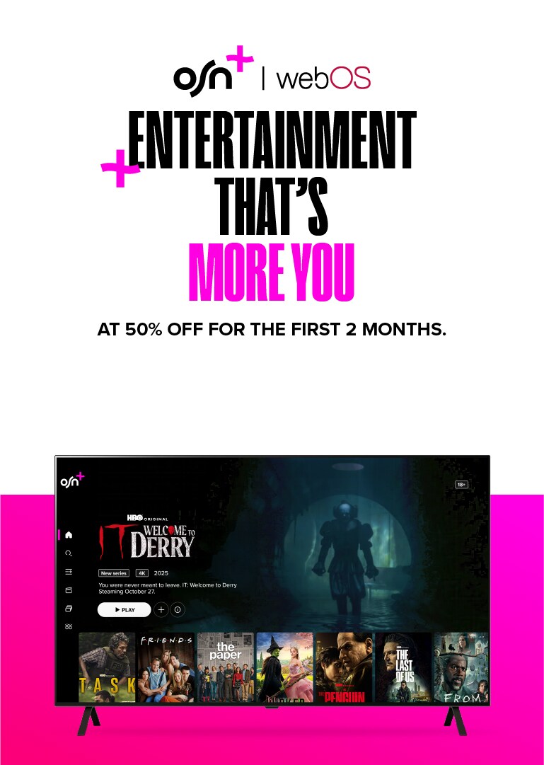 OSN+ LG.com Subscription Voucher