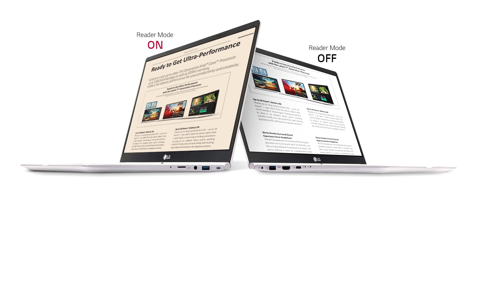 <br>Optimal Condition for Reading1