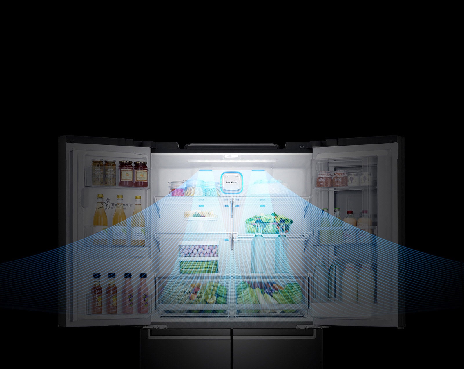 Réfrigérateur LG intelligent 