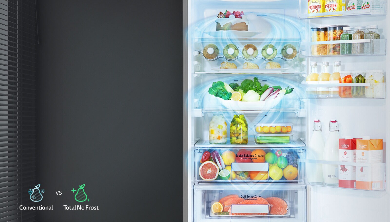 Total No Frost keeps food fresh longer1