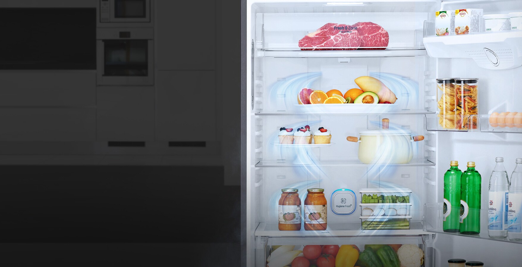 Fast & Even Cooling<br>1