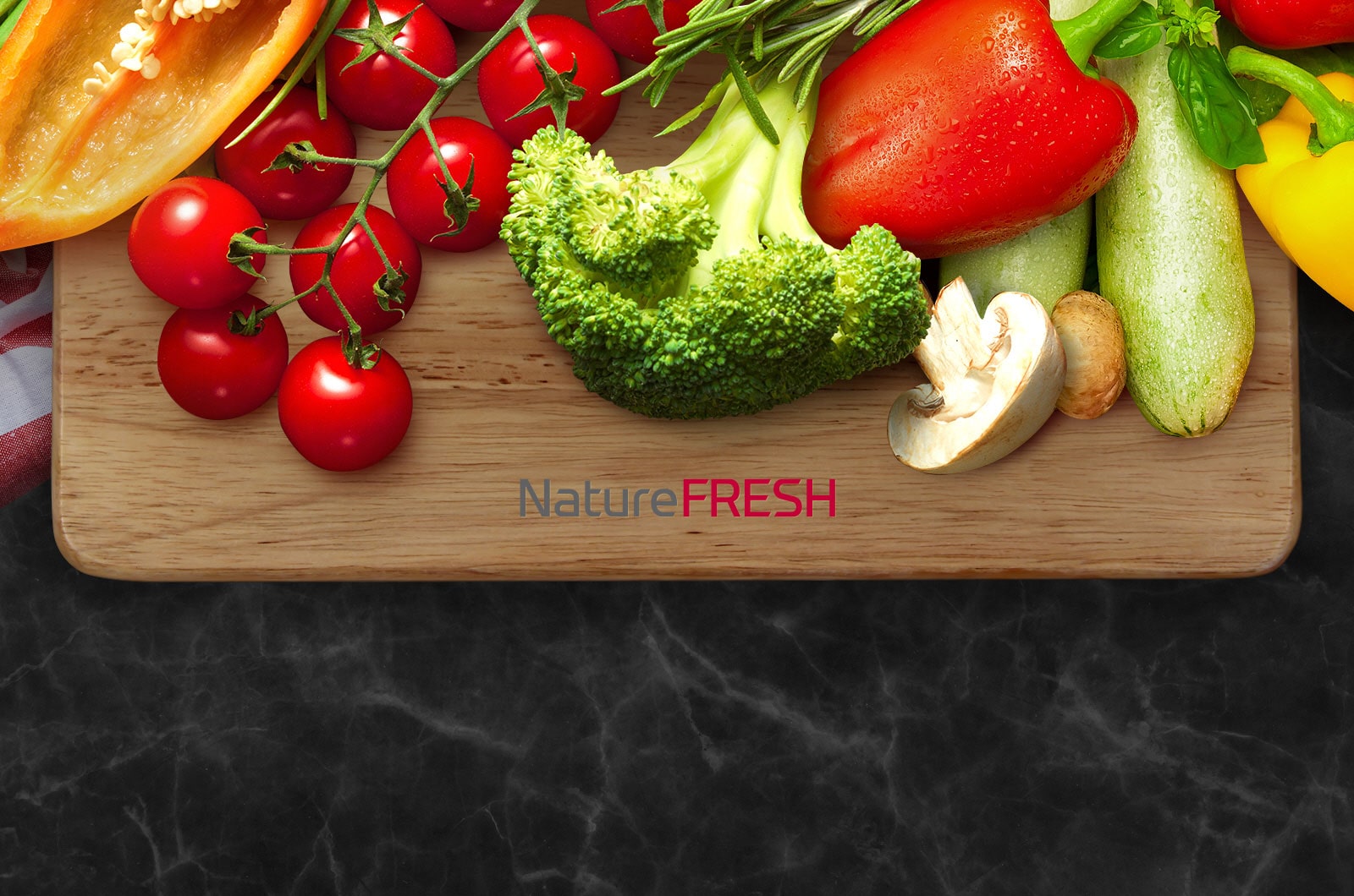 يحافظ على الأطعمة بإستخدام NatureFRESH<br>1