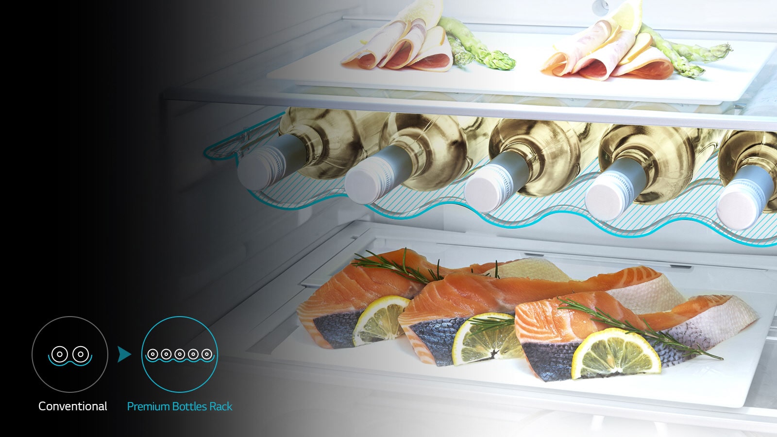 Premium Bottles Rack<br>1