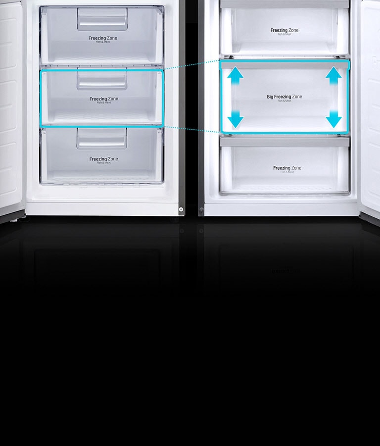 Enlarged Freezer Zone2