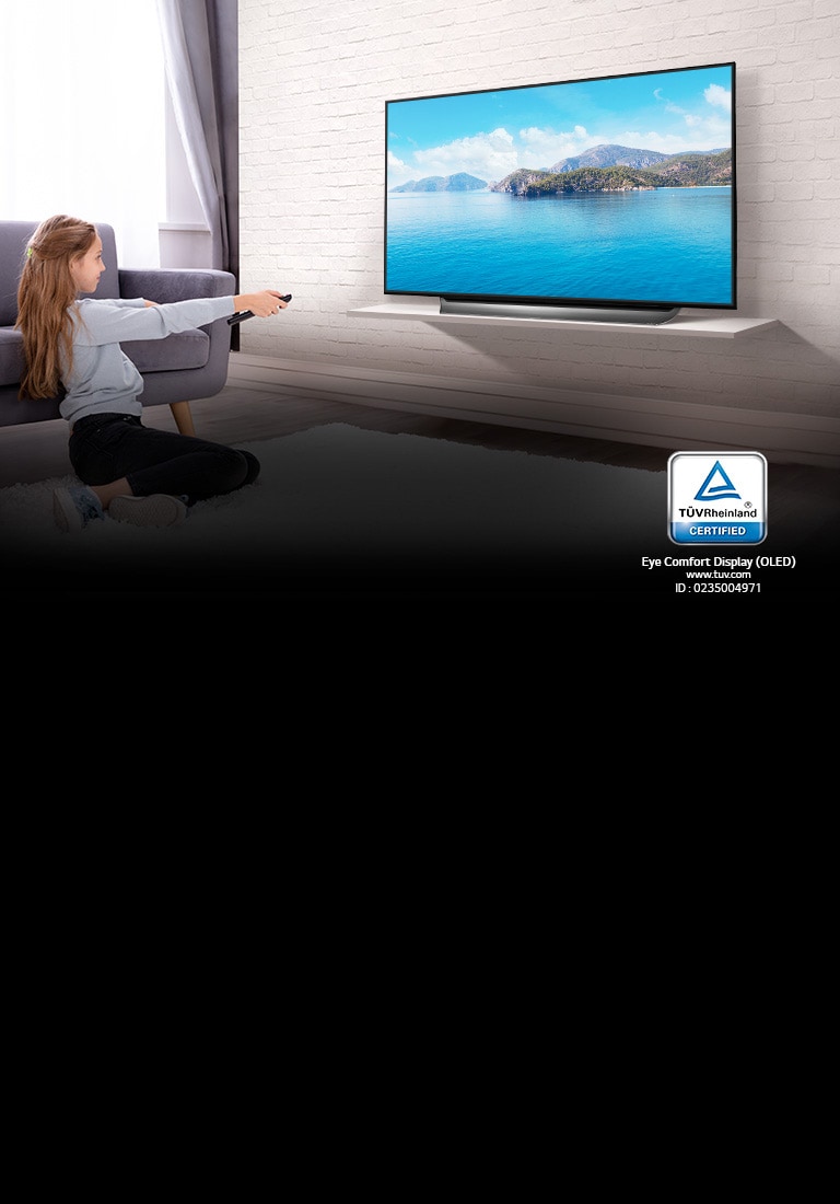 LG C9 Smart OLED TV (55”) Dimensions & Drawings