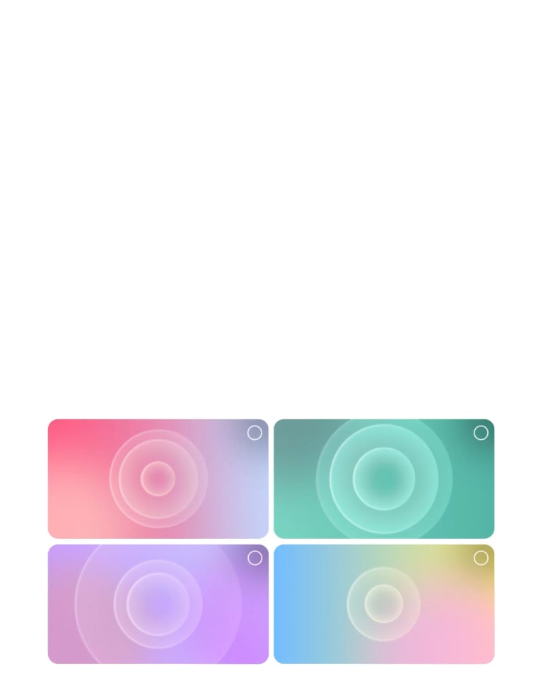 LG NANO 4K UHD AI NU85 with AI Sound Wizard presents multiple sound profile options arranged in a grid, allowing users to select preferred audio settings that guide the creation of a personalized sound profile.