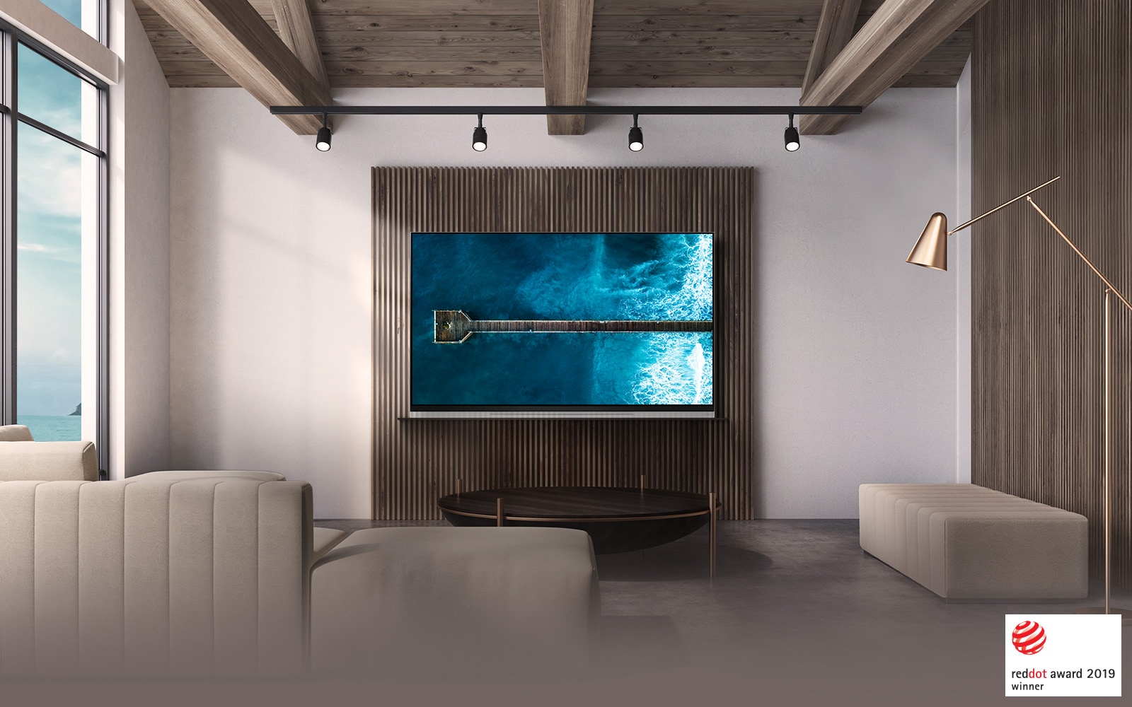 Minimalistic Design<br>Blends into Any Space<br>1