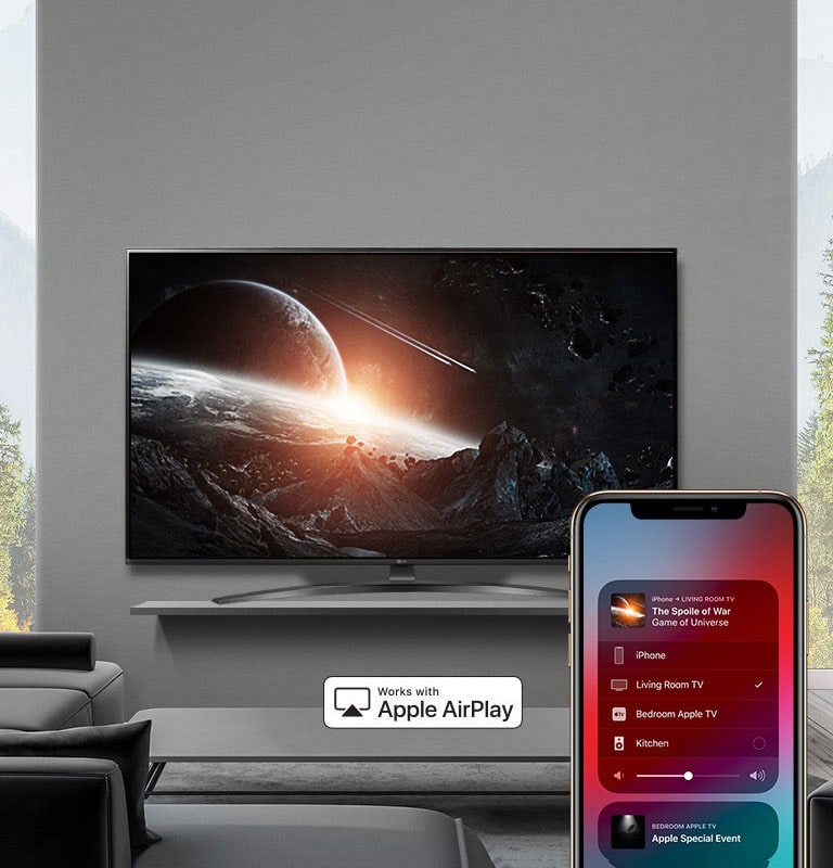 AirPlay Lets You Do It All. Watch. Listen. Share.2