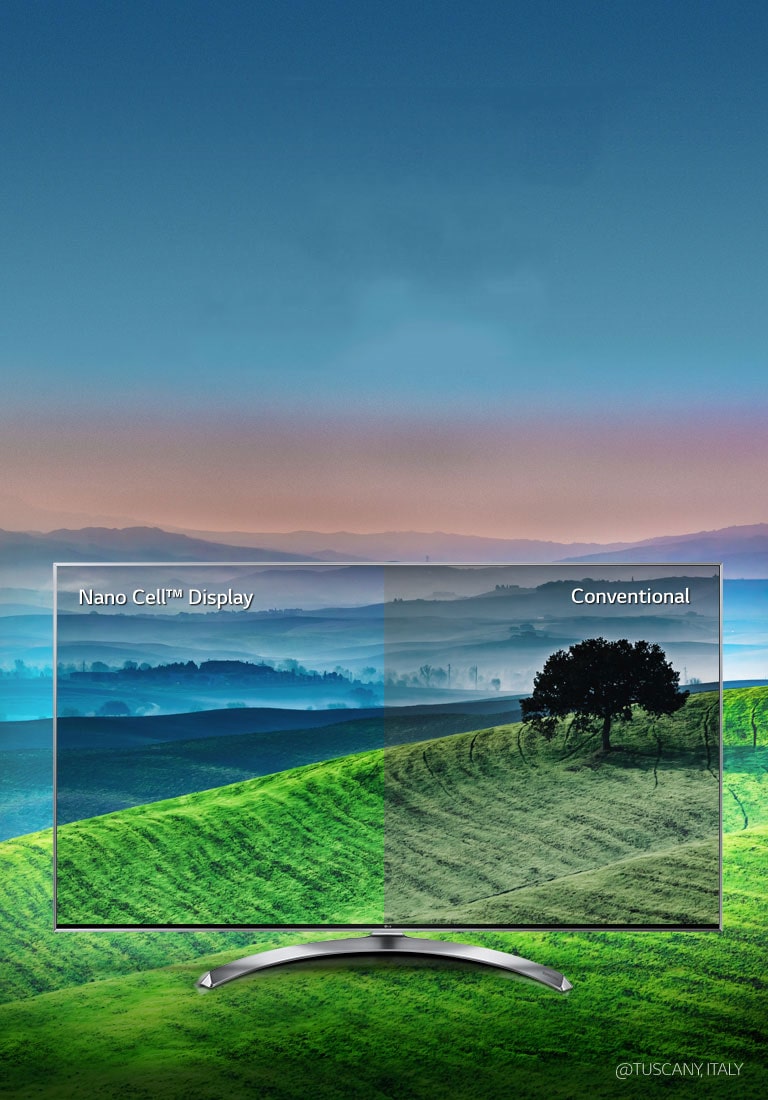 Nano Cell™,rich colors with wide viewing angle2