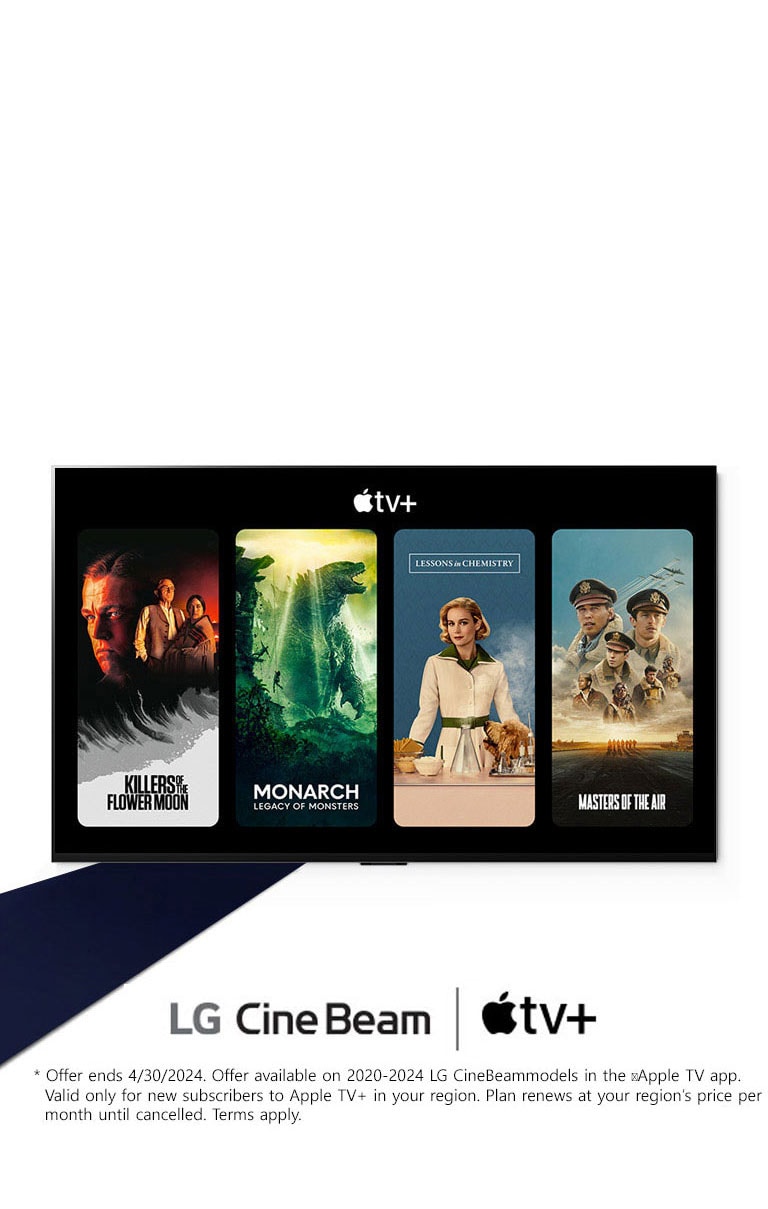 Get 3 months free <br>of Apple TV+