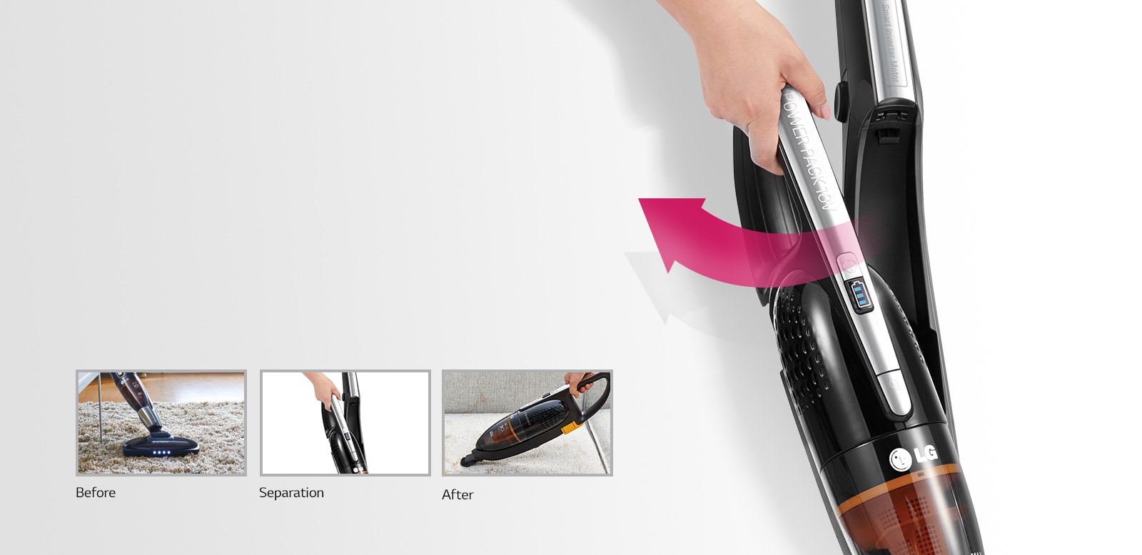 2 in 1 Handstick <br>Vacuum Cleaner1