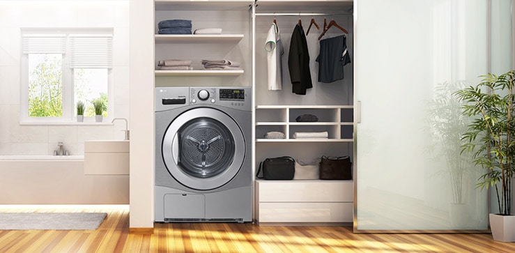 LG Dryer, 9 Kg, Sensor Dry, Inverter Technology, NFC | LG UAE