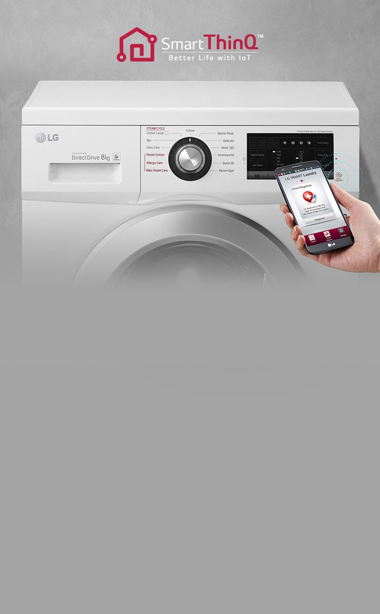 Lg inverter direct drive 8.5 kg smart diagnosis cheap